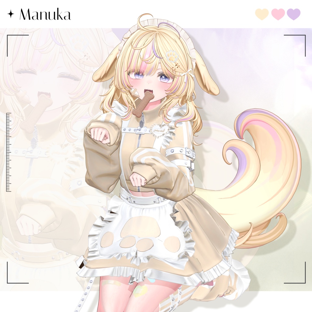 【✦ Release_Sale_中 ✦】 ♡⑅ Woofy Hair ⑅♡