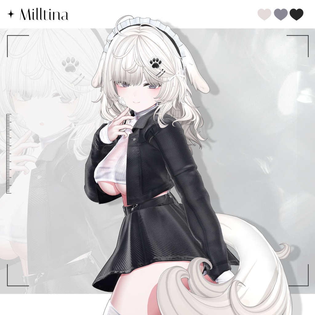 【✦ Release_Sale_中 ✦】 ♡⑅ Woofy Hair ⑅♡