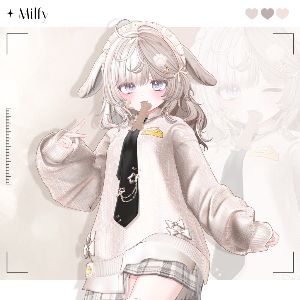 【✦ Release_Sale_中 ✦】 ♡⑅ Woofy Hair ⑅♡