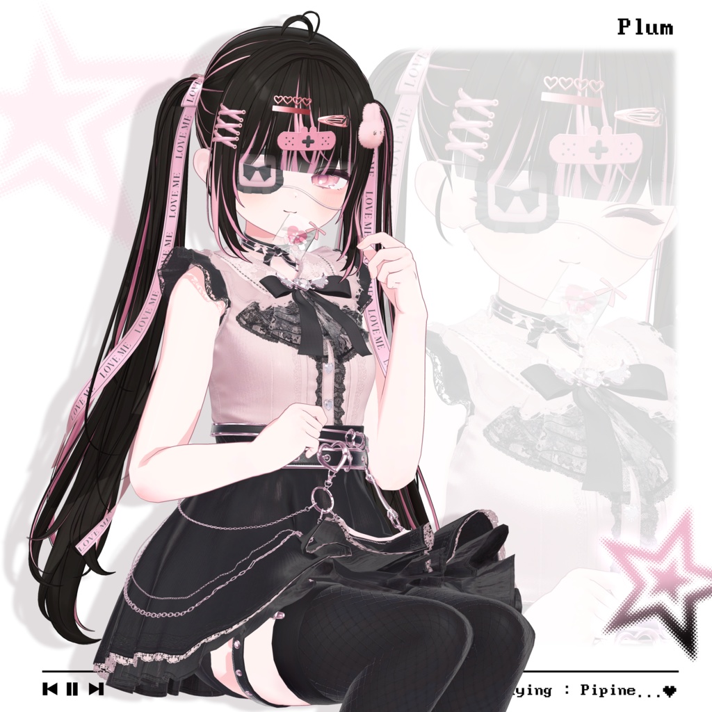 【✦ Release_Sale_中 ✦】 ♡⑅ Pipine Hair ⑅♡