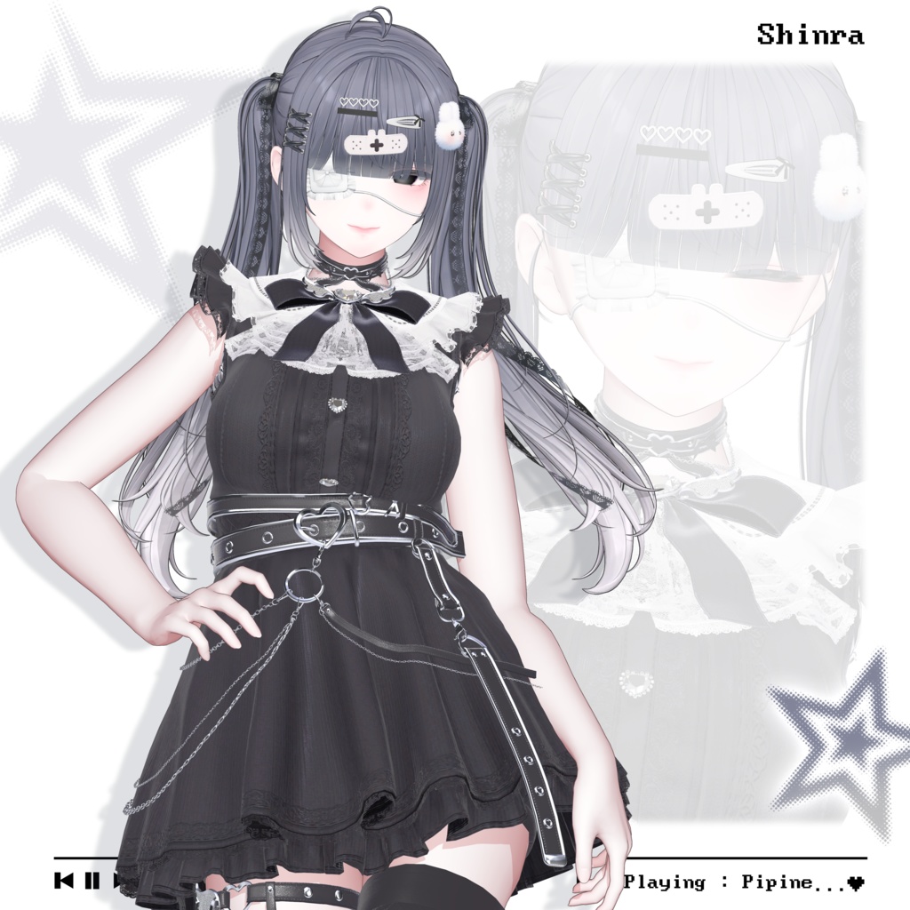 【✦ Release_Sale_中 ✦】 ♡⑅ Pipine Hair ⑅♡