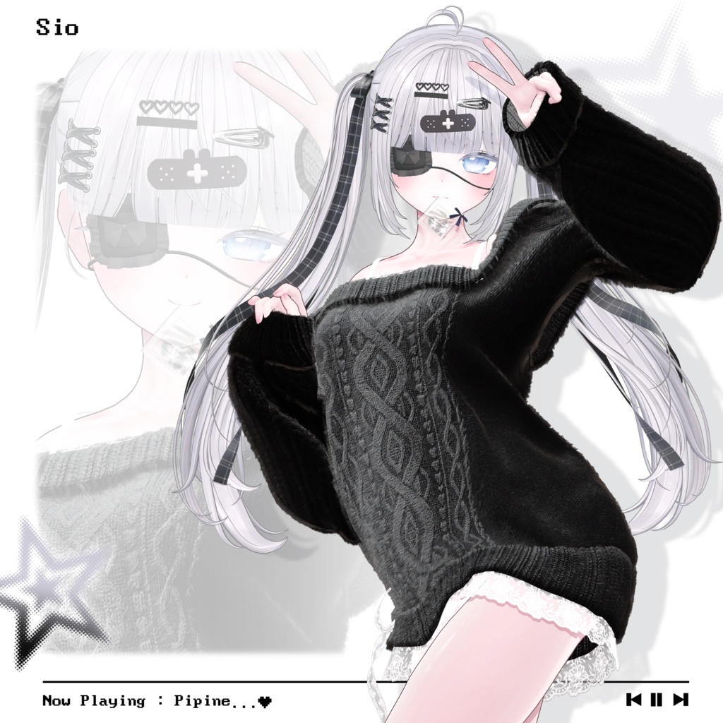 【✦ Release_Sale_中 ✦】 ♡⑅ Pipine Hair ⑅♡