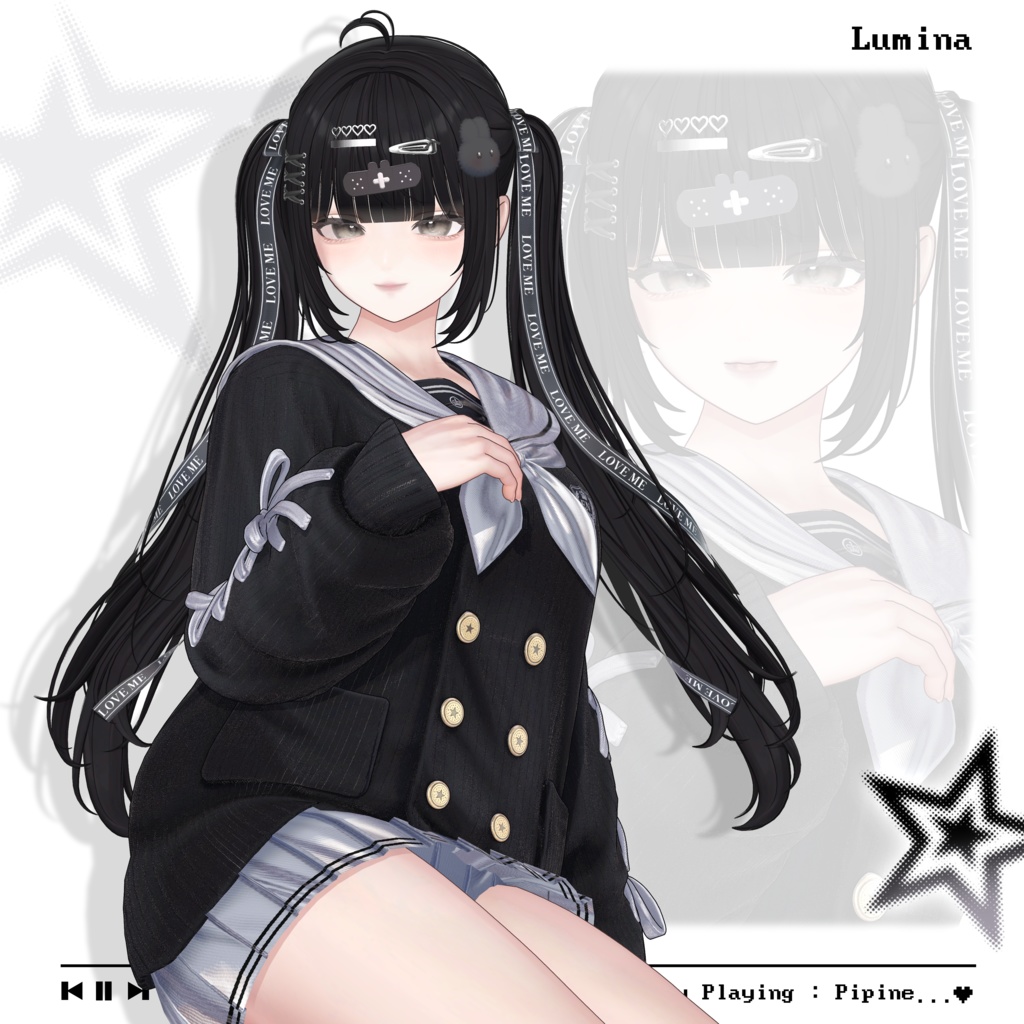 【✦ Release_Sale_中 ✦】 ♡⑅ Pipine Hair ⑅♡