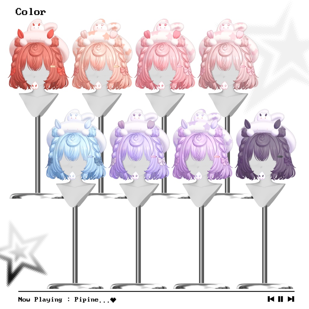 【✦ Release_Sale_中 ✦】 ♡⑅ Snoball Hair ⑅♡