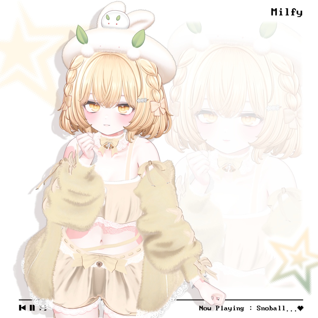 【✦ Release_Sale_中 ✦】 ♡⑅ Snoball Hair ⑅♡