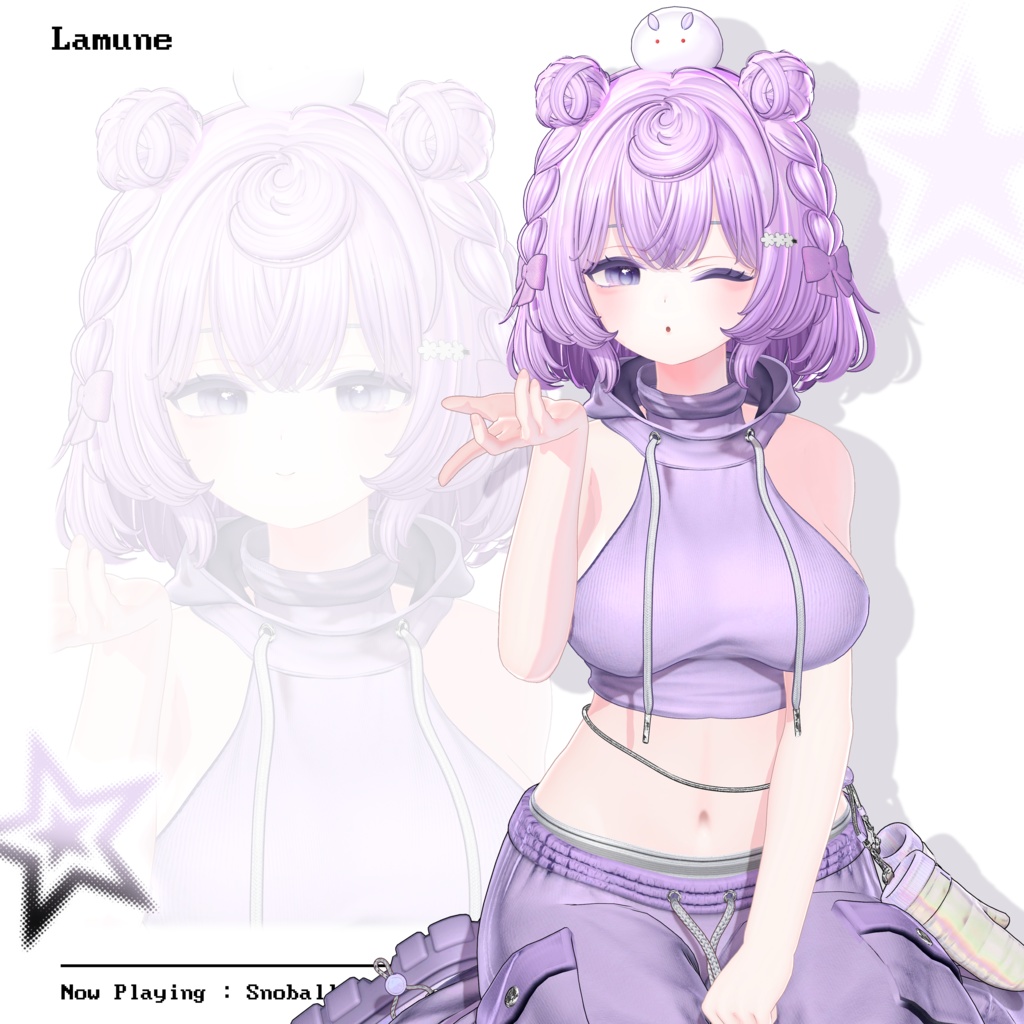 【✦ Release_Sale_中 ✦】 ♡⑅ Snoball Hair ⑅♡