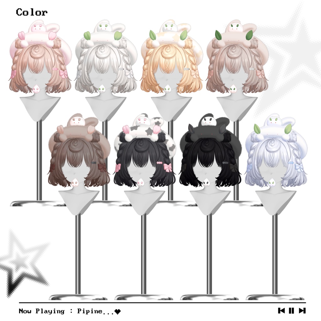 【✦ Release_Sale_中 ✦】 ♡⑅ Snoball Hair ⑅♡