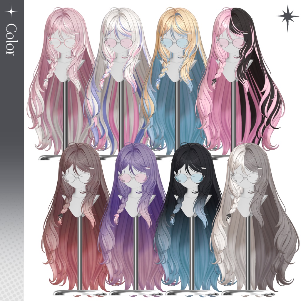 【✦ Release_Sale_中 ✦】 ♡⑅ Melia Hair ⑅♡