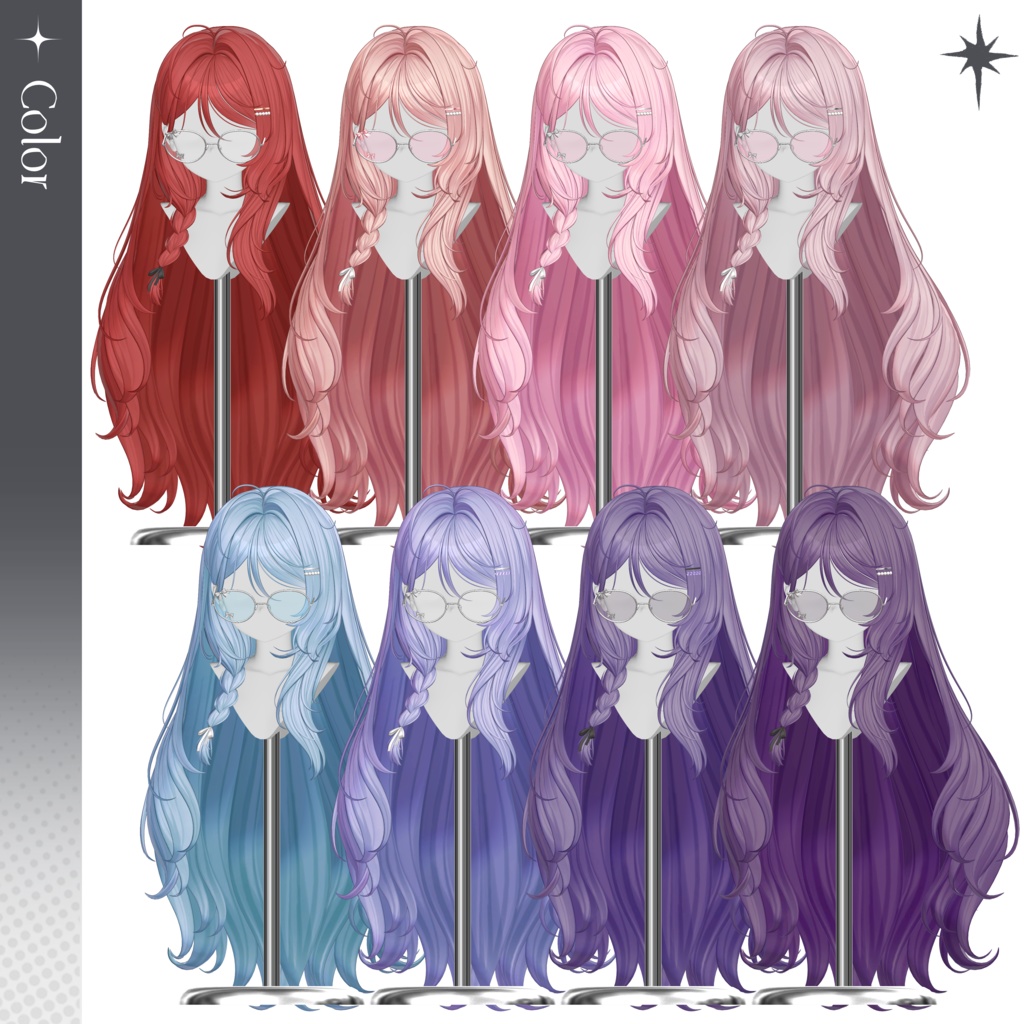 【✦ Release_Sale_中 ✦】 ♡⑅ Melia Hair ⑅♡