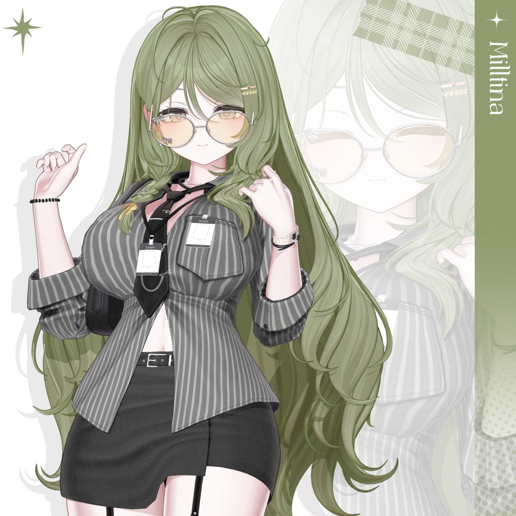 【✦ Release_Sale_中 ✦】 ♡⑅ Melia Hair ⑅♡