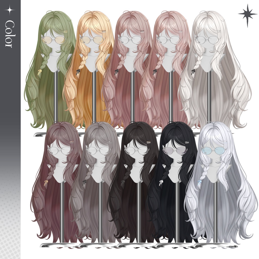 【✦ Release_Sale_中 ✦】 ♡⑅ Melia Hair ⑅♡