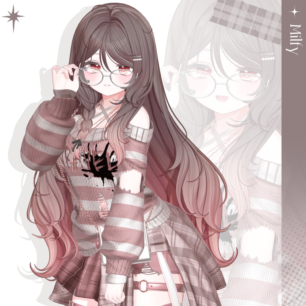 【✦ Release_Sale_中 ✦】 ♡⑅ Melia Hair ⑅♡