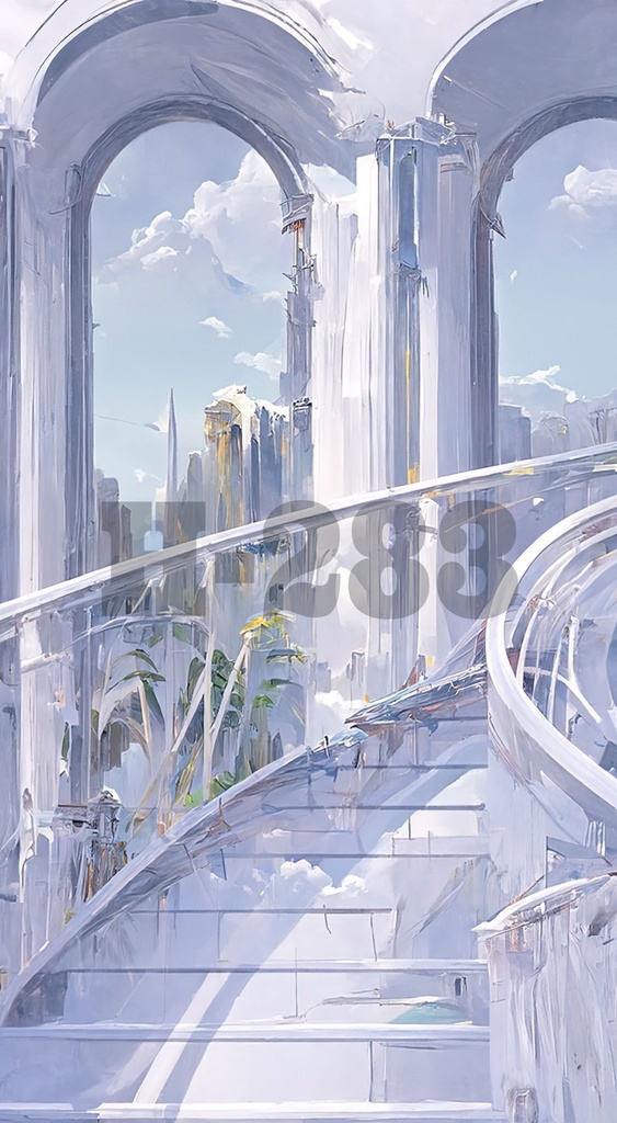 【商用利用可能】AIバックグラウンドvol.1(下書き封入済み4セット)