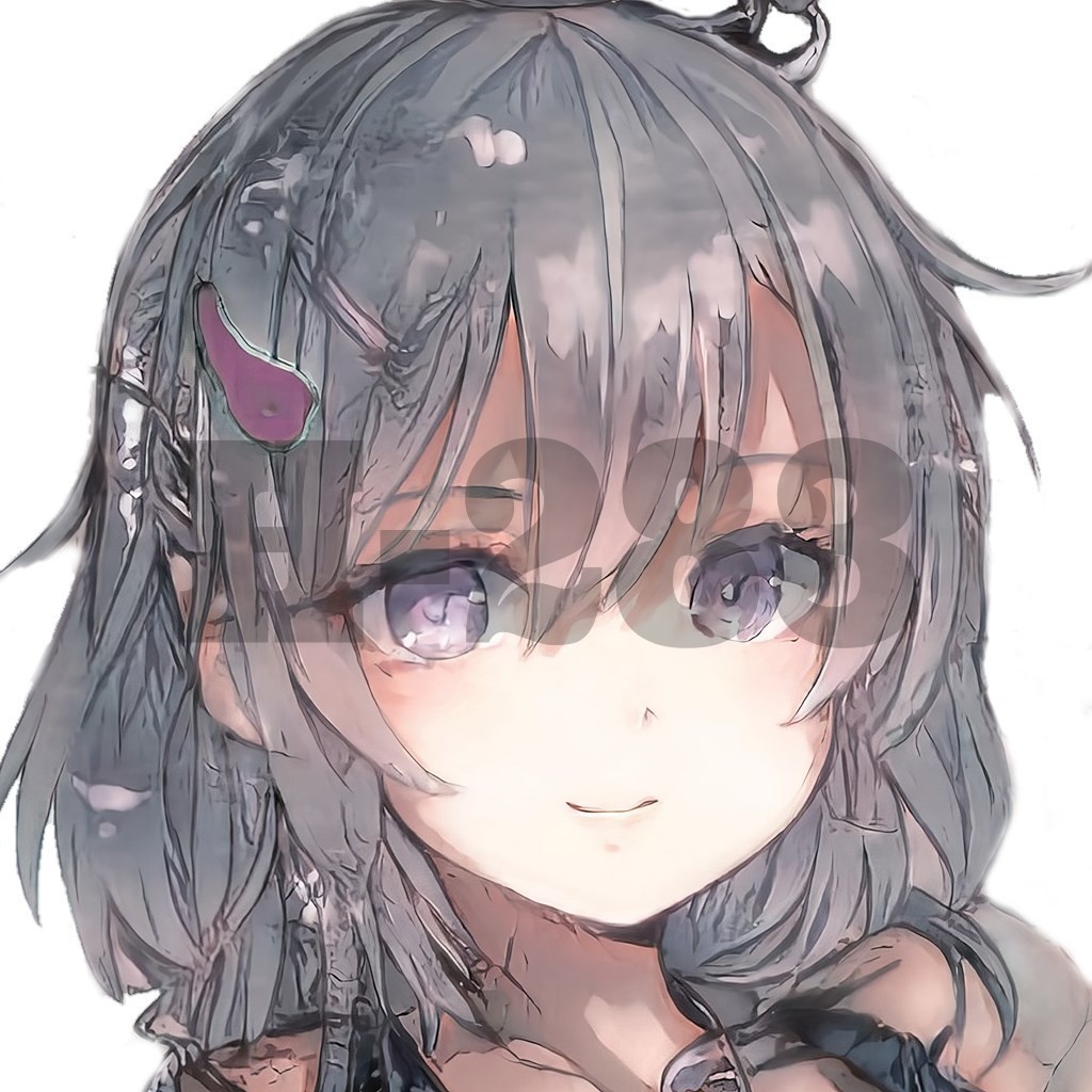 【商用利用可能】AIアニメガール『白』(下書き以外は透過済み5セット)