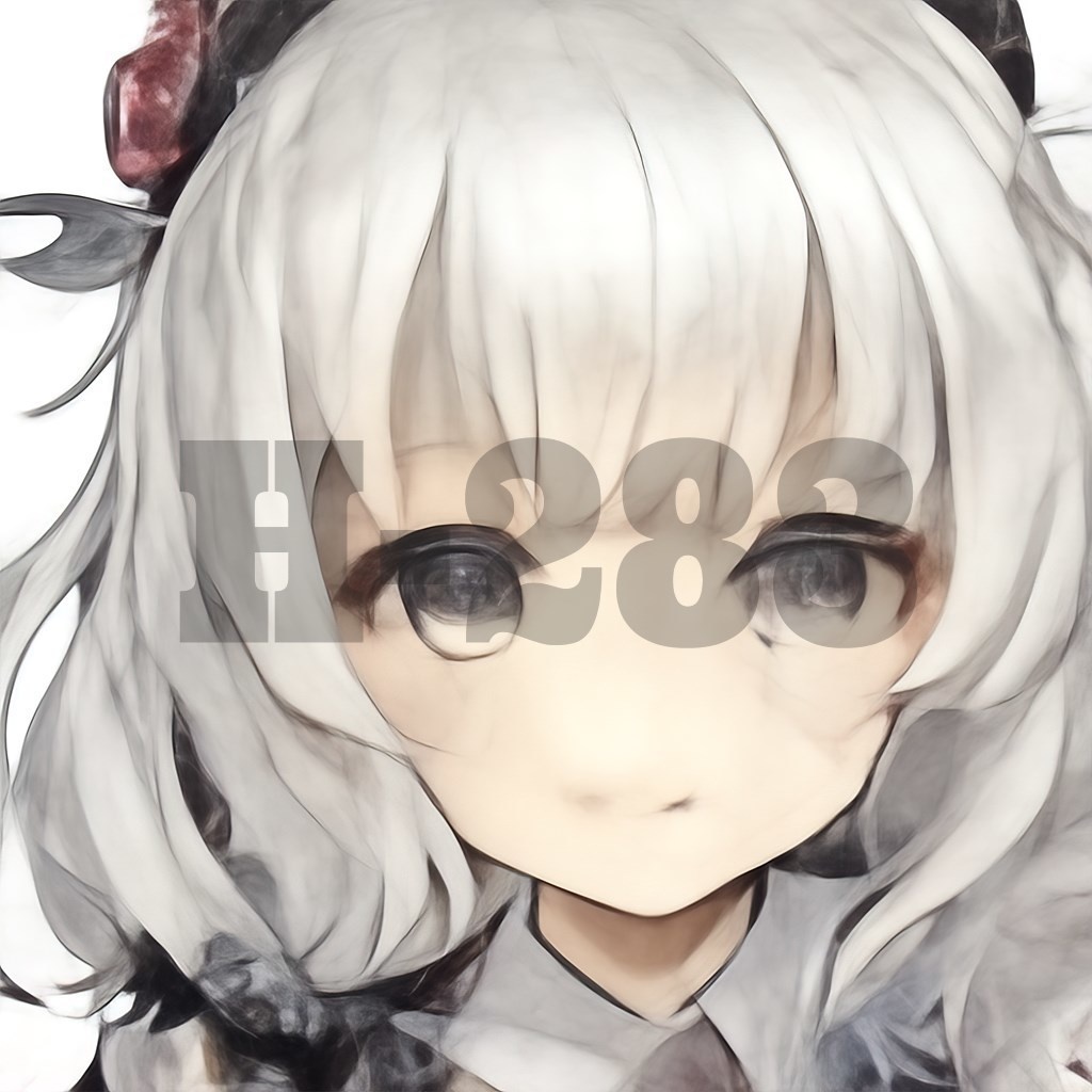 【商用利用可能】AIアニメガール『白』(下書き以外は透過済み5セット)