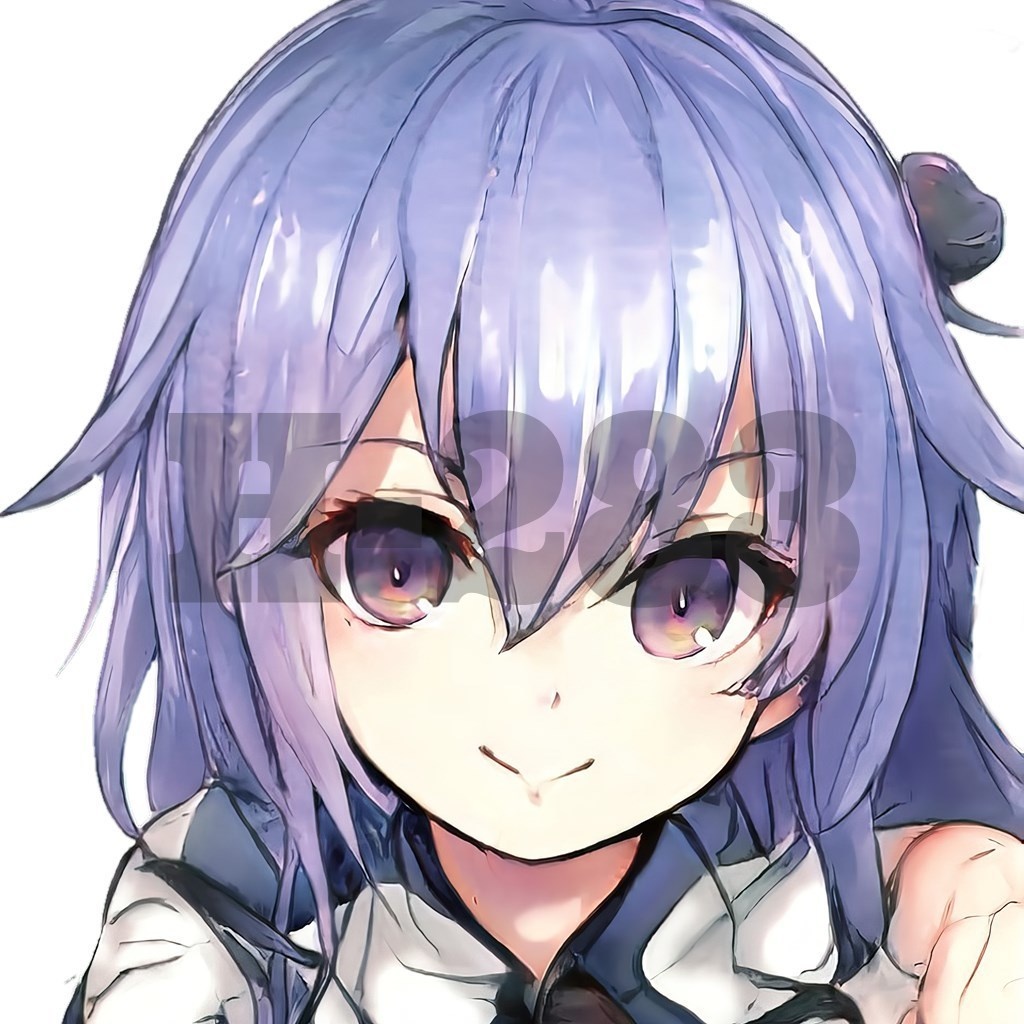 【商用利用可能】AIアニメガール『青』(下書き以外は透過済み5セット)