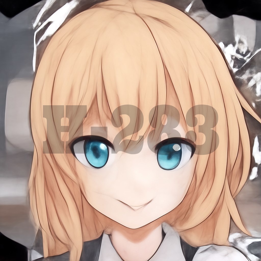 【商用利用可能】AIアニメガール『黄』(下書き以外は透過済み5セット)