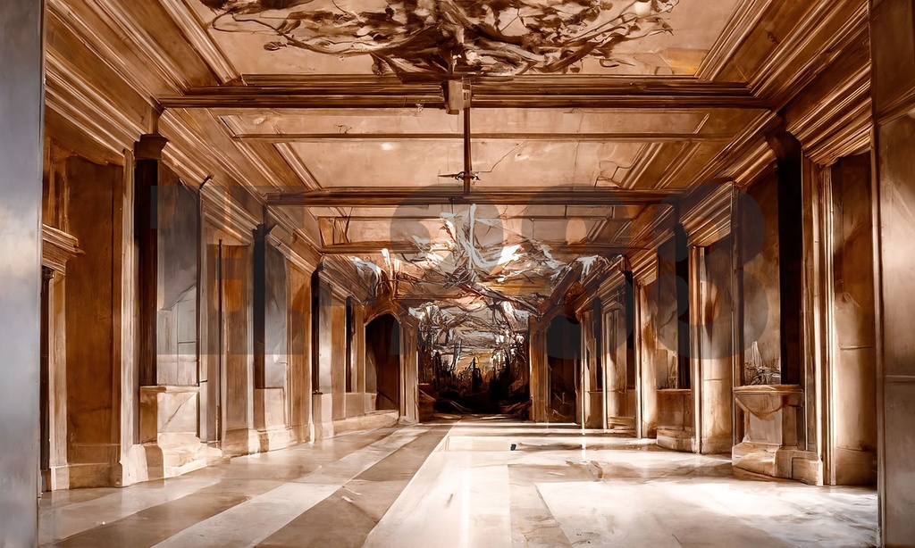 【商用利用可能】AIアートバックグラウンド『ファンタジー』vol.3(下書き封入済み4セット)