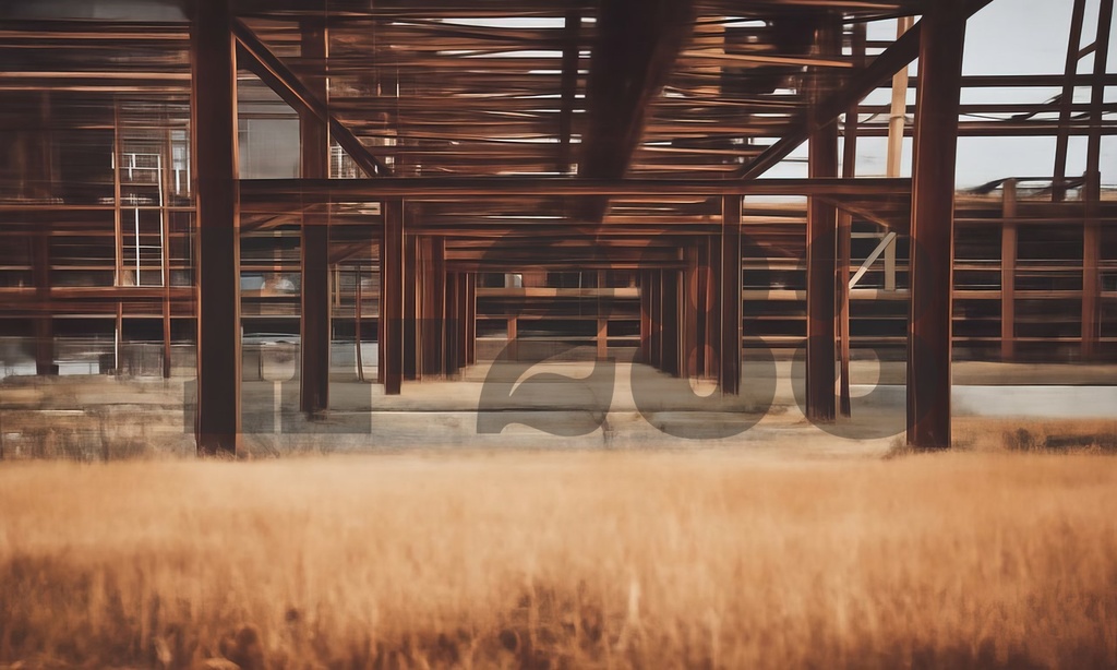 AIアートバックグラウンド『廃墟』vol.2