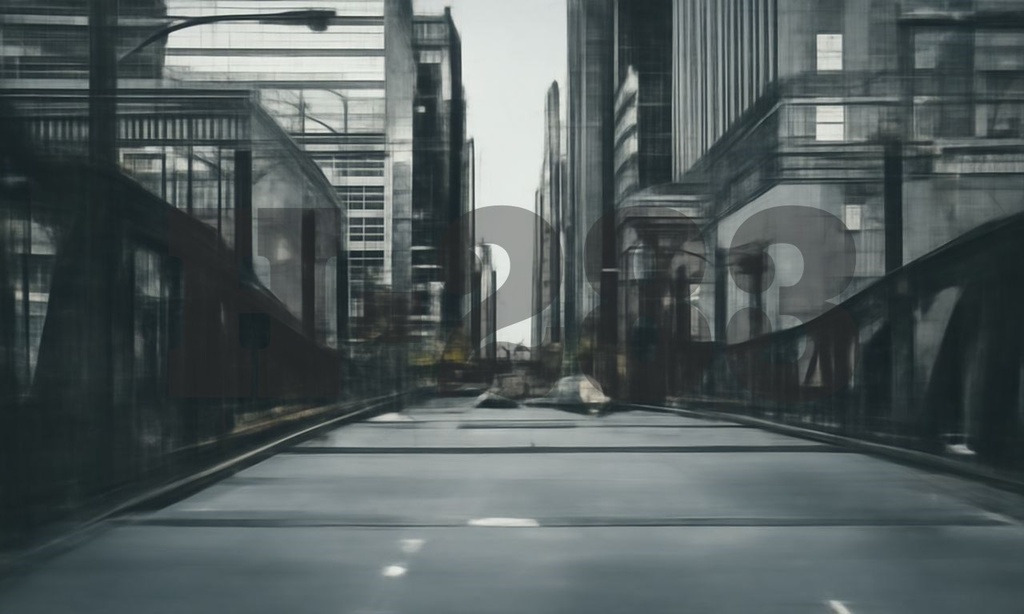 AIアートバックグラウンド『シティ』vol.1