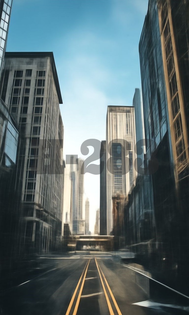 AIアートバックグラウンド『シティ』vol.1