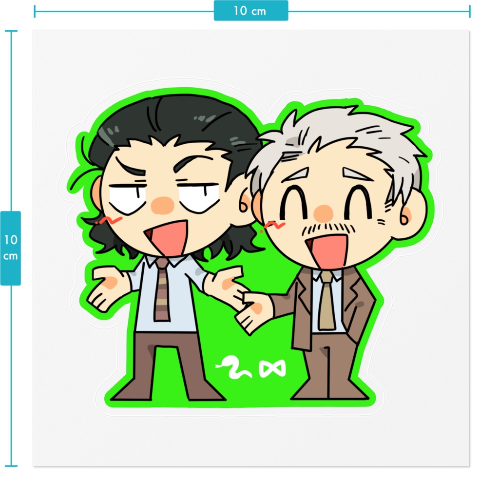 ロキメビステッカー(カラー)