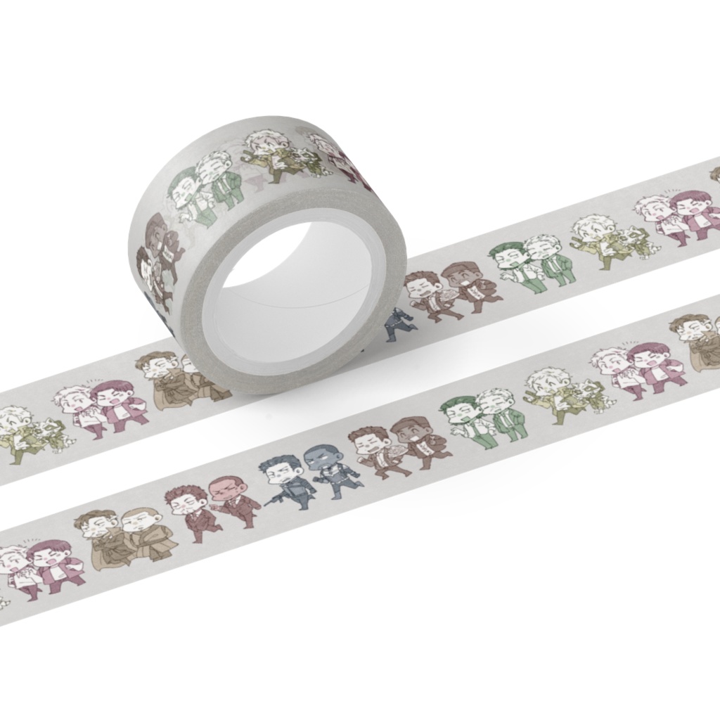 MCU推し集合マステ 幅20mm