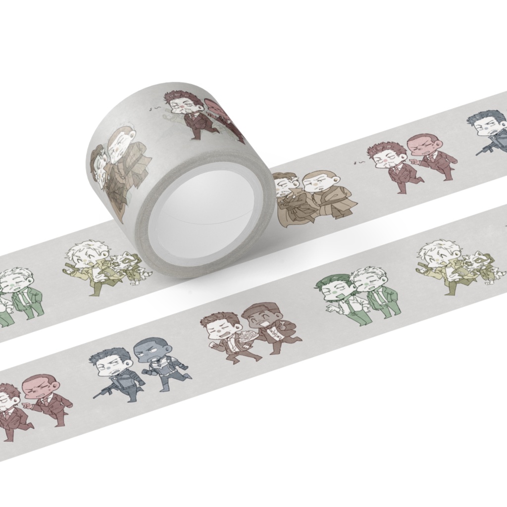 MCU推し集合マステ 幅30mm