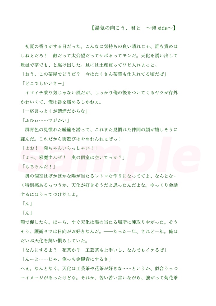 【sale/折本】発天途上郷 出張版!No.23