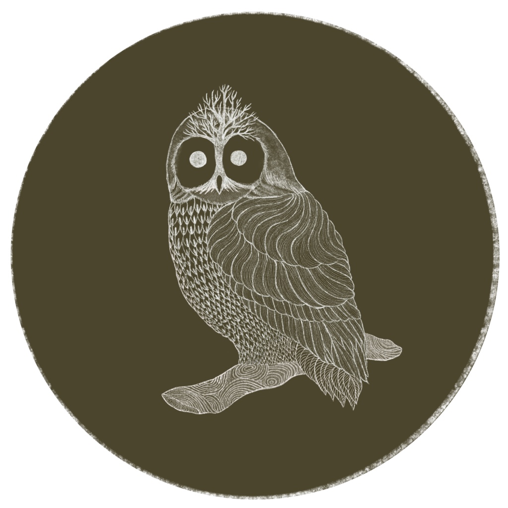 Tawny owl 緑