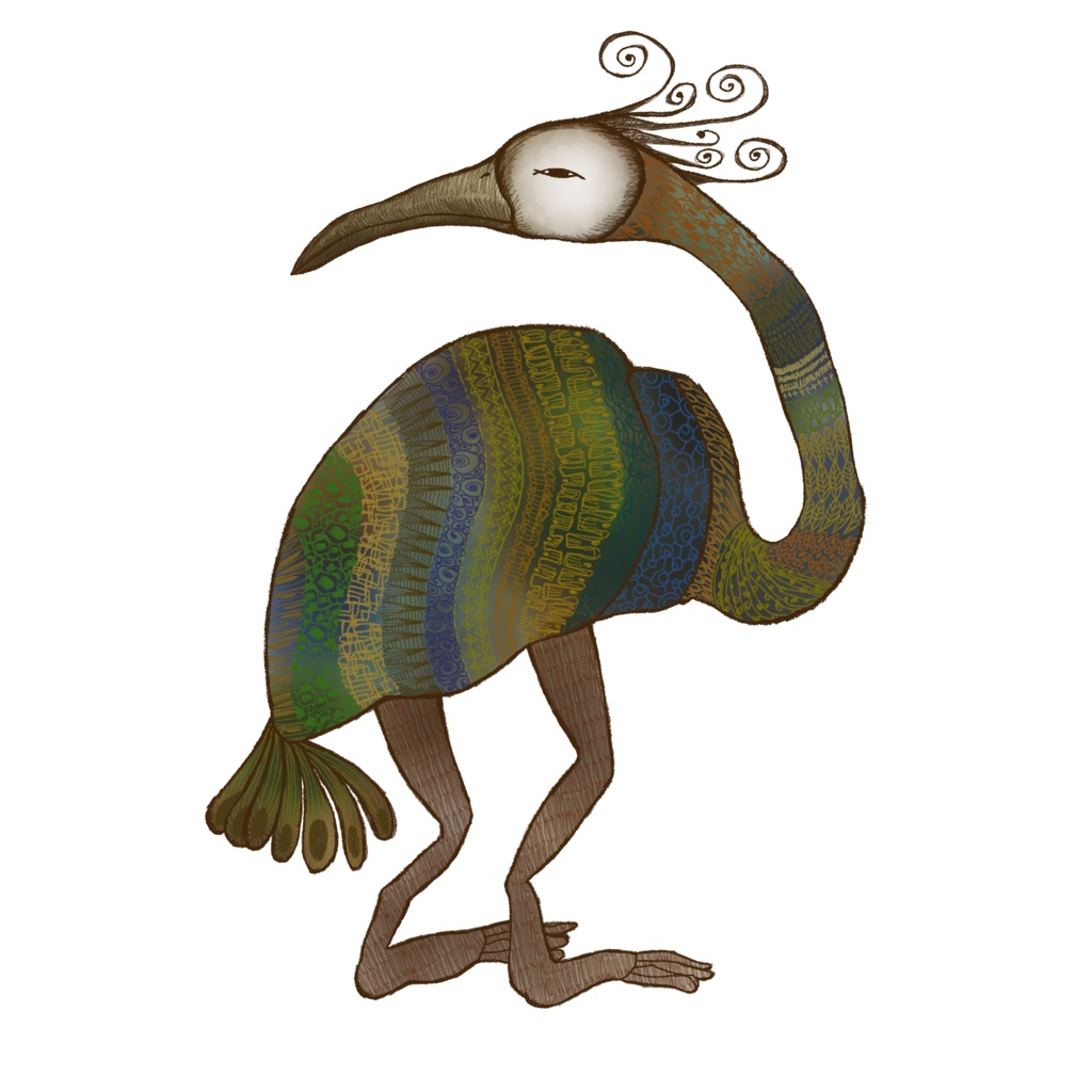 Asian bird ちょっと落ち着いたバージョン