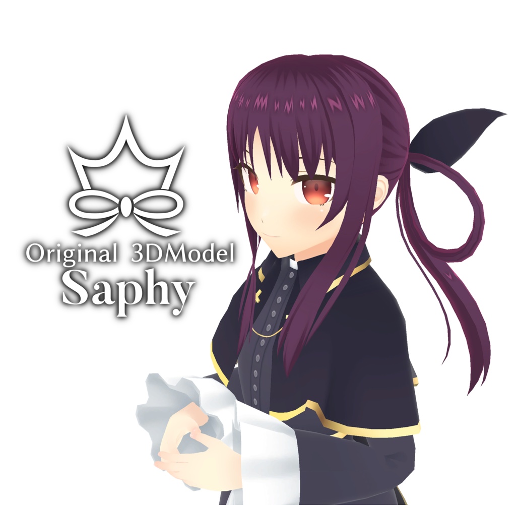 【オリジナル3Dモデル】サフィ Saphy
