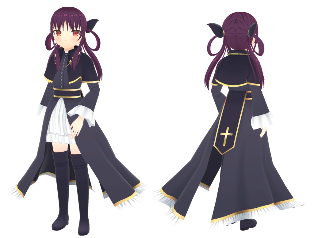 【オリジナル3Dモデル】サフィ Saphy