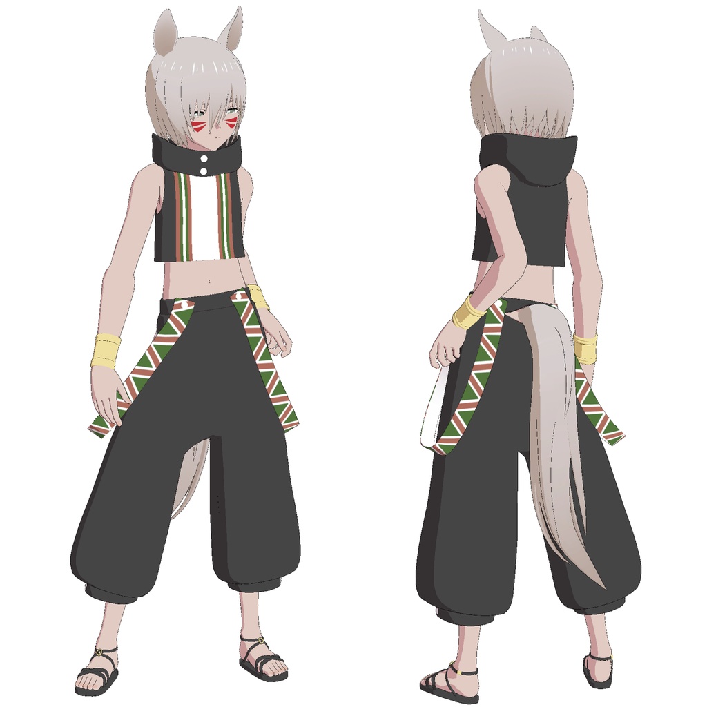 【オリジナル3Dモデル】ディカ Dica