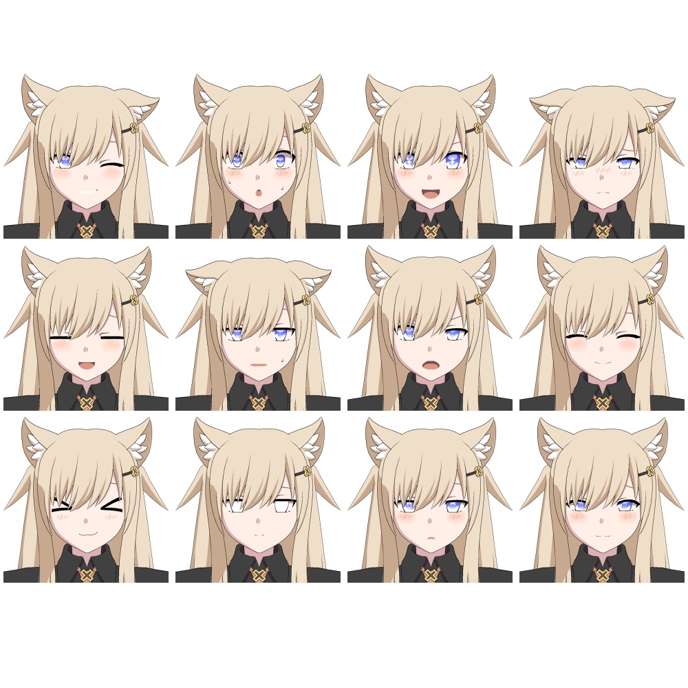 【オリジナル3Dモデル】ケイシィ Casey