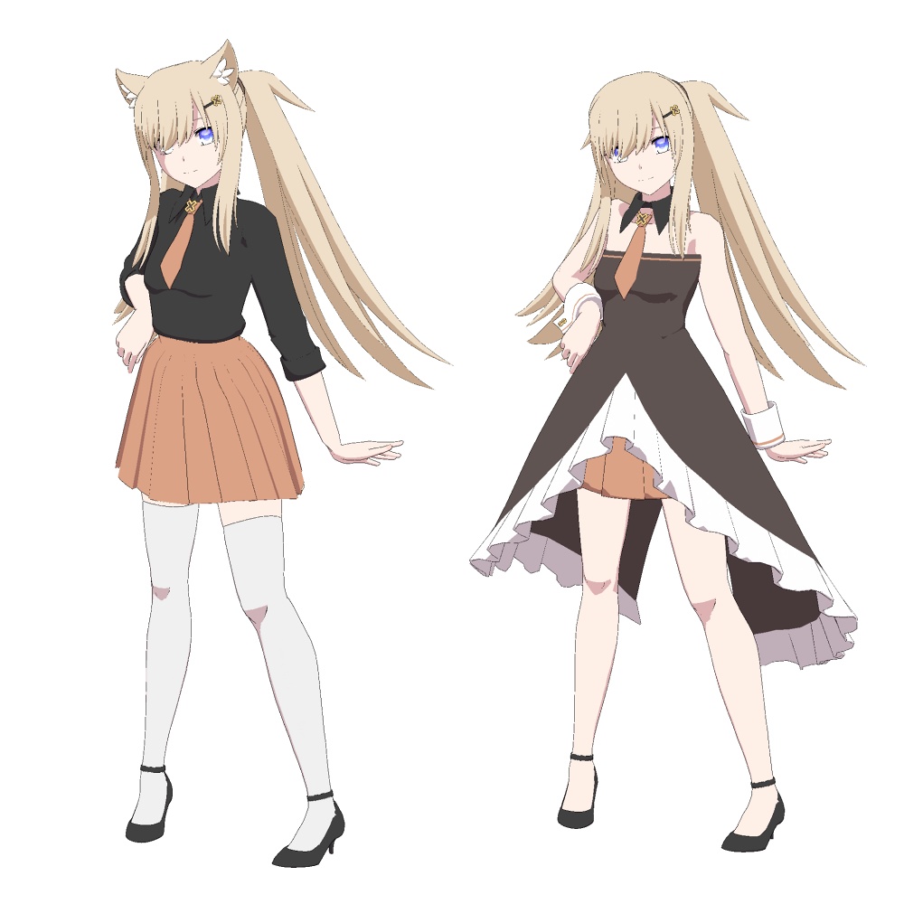 【オリジナル3Dモデル】ケイシィ Casey