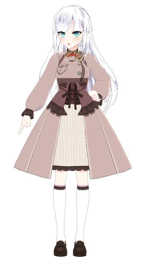 【VRoid改変OK】スノンちゃん(アルファ)【クレジット表記不要】