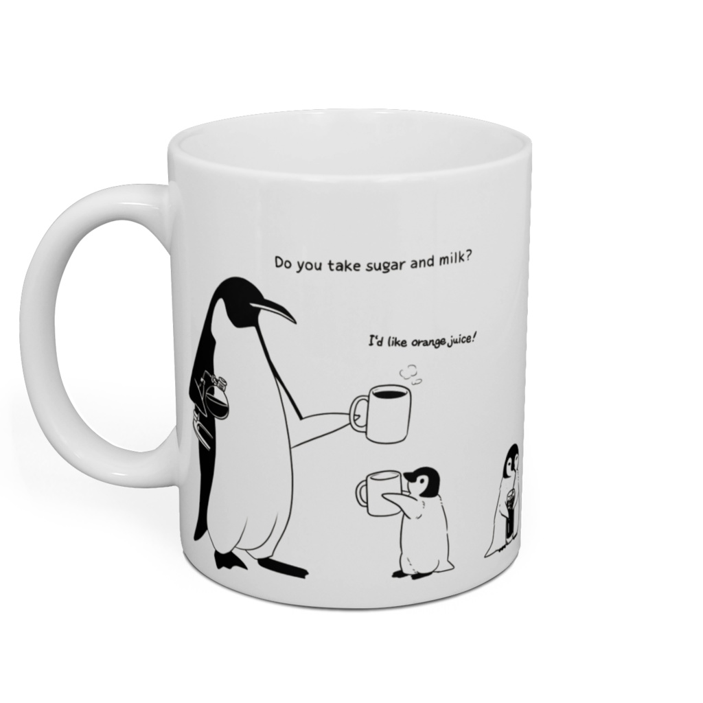 珈琲ペンギンマグカップ