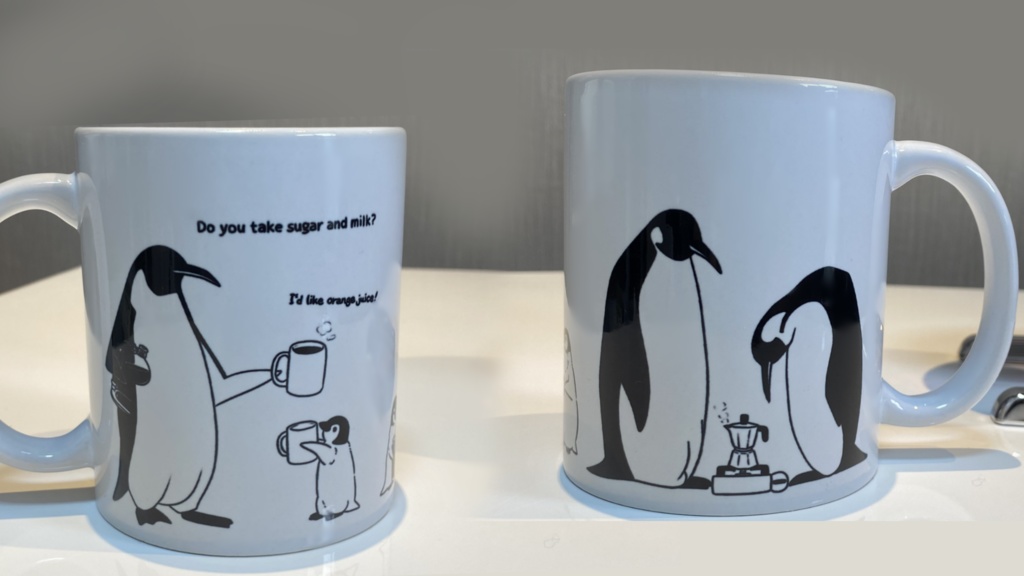 珈琲ペンギンマグカップ