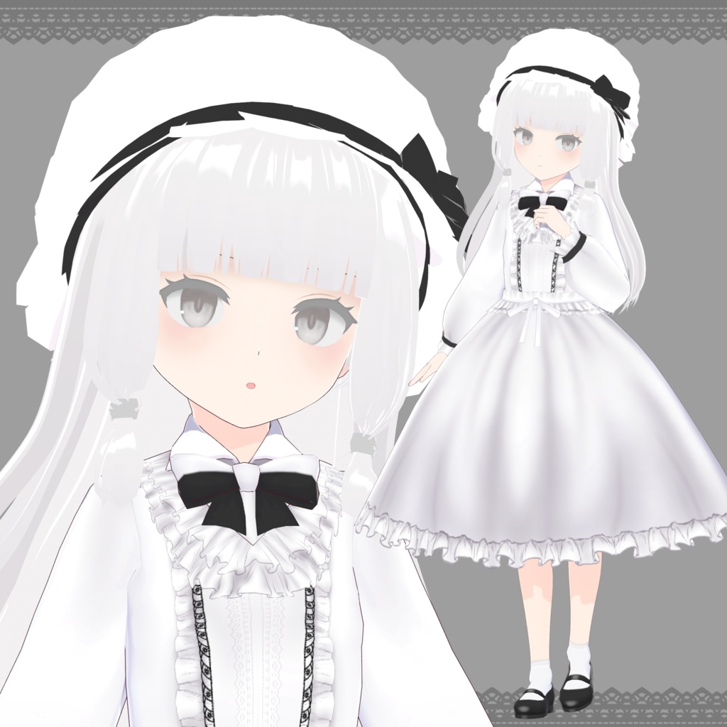 【VRoid改変OK】モモイヒナ【クレジット表記不要】