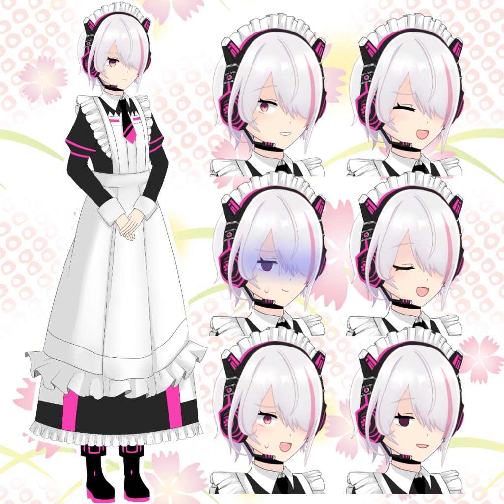 【MYCOEIROINK配布】ヨザクラヤミ【+PSD立ち絵】