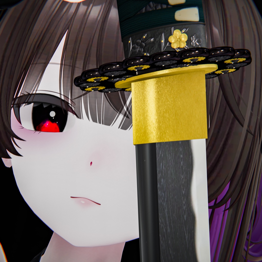 【国宝太刀の再現作品】フカ式演舞ギミック-光臨-【VRChat】