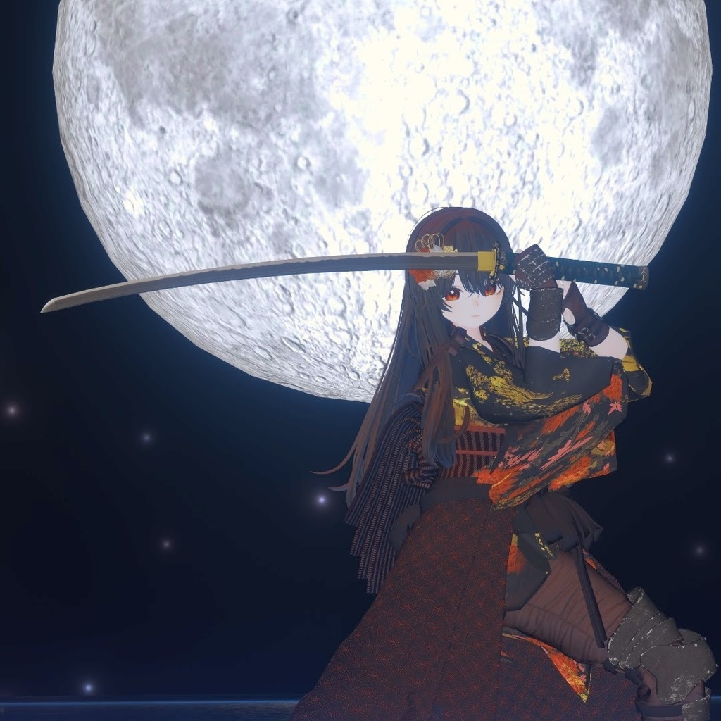 【国宝太刀の再現作品】フカ式演舞ギミック-光臨-【VRChat】