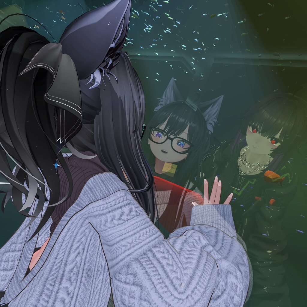 【超リアル水槽ギミック】FUKA Aquarium ~GPU魚群システム for VRChat~