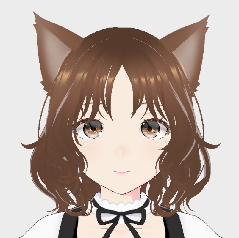 【商用利用OK】年上お姉さんメイド系VRoidモデル|オリジナル3Dアバター