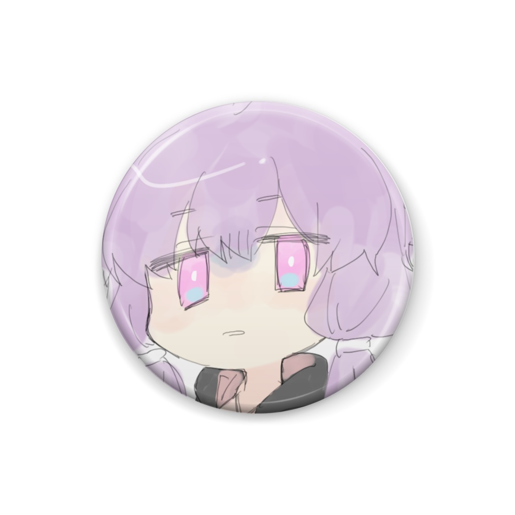 疲れたゆかりさん缶バッジ