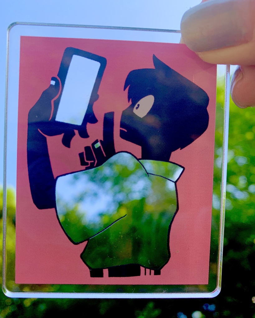 【#ootd】アクリルキーホルダー