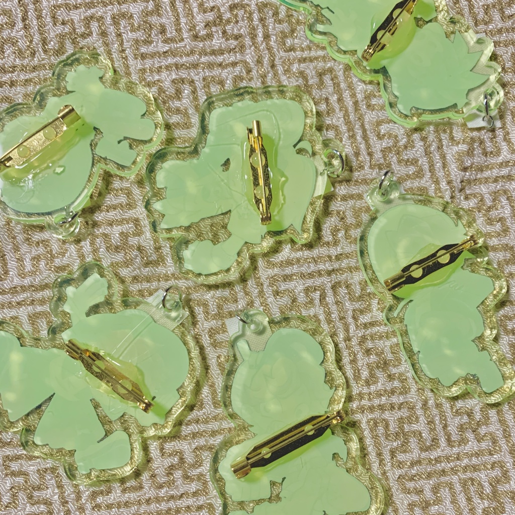 【キョンシーボーイズ】アクリルバッジ