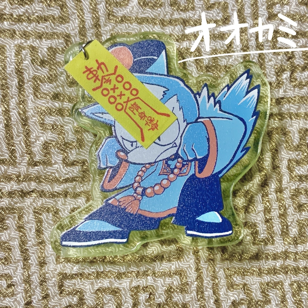 【キョンシーアニマルズ】アクリルバッジ