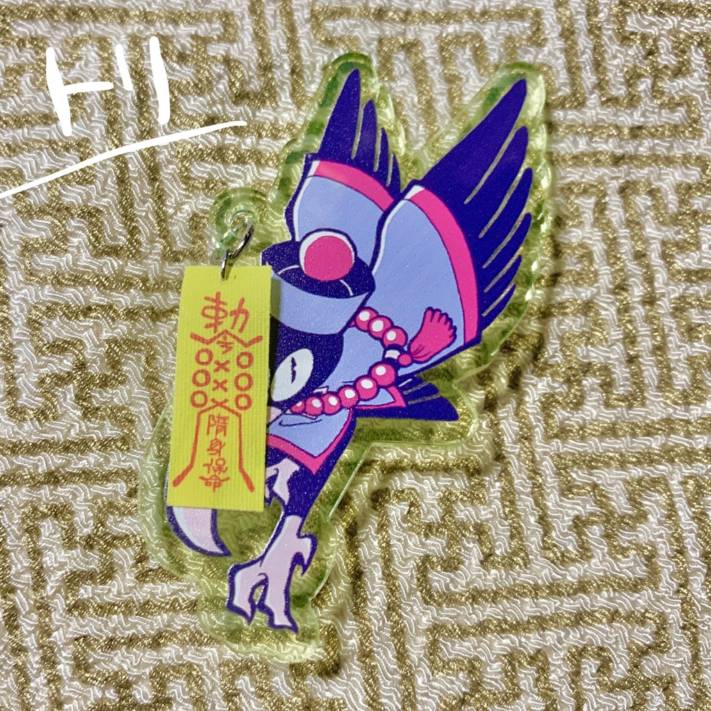 【キョンシーアニマルズ】アクリルバッジ